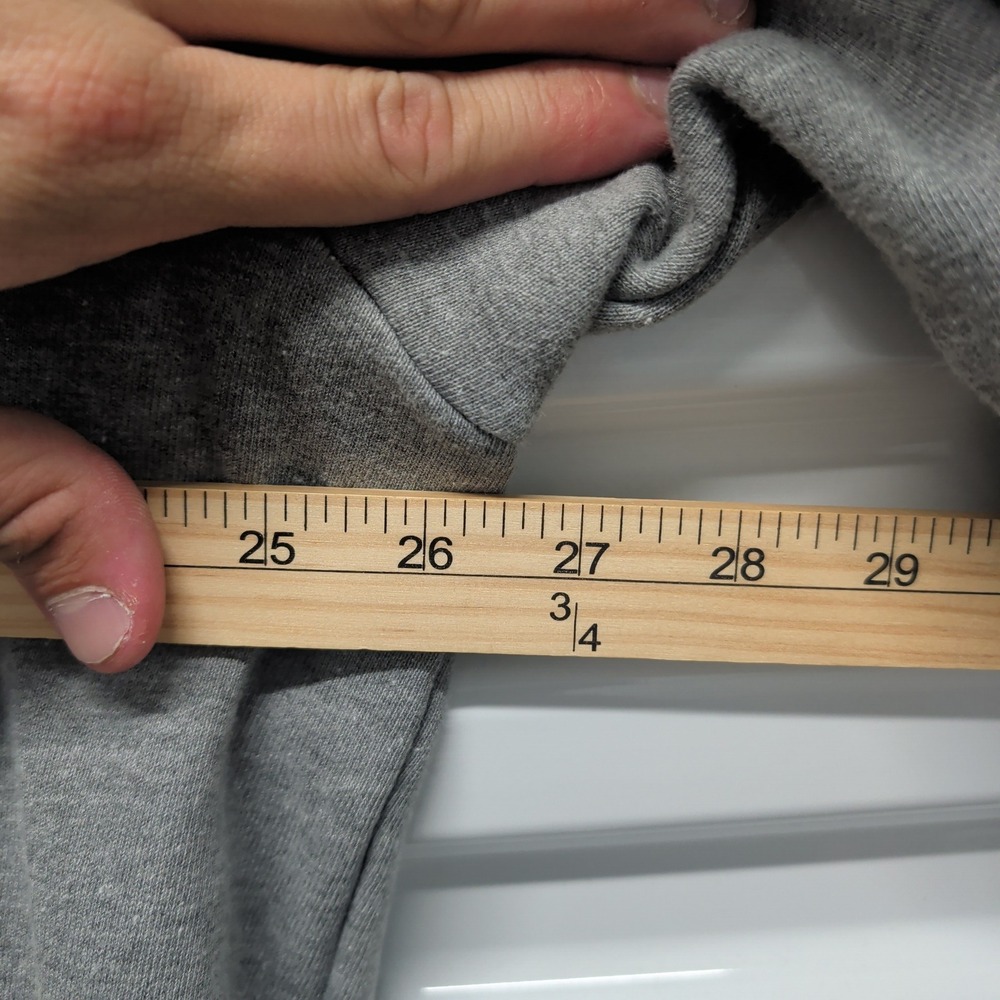 Under Armour Atlanta Braves Hoodie Size 2XL Men Gray MLB Baseball ColdGear Loose - Picture 6 of 9